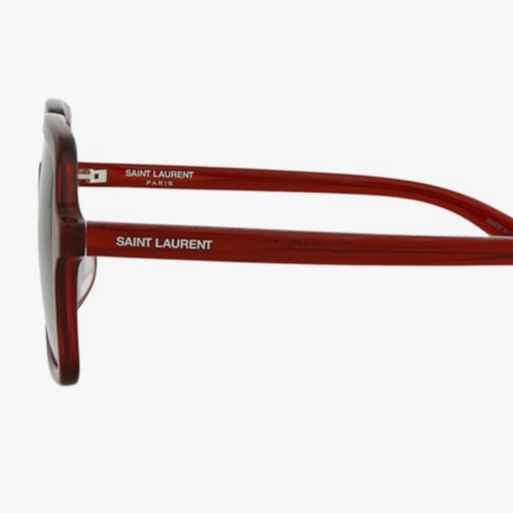 Saint Laurent Acetate Sunglasses with Gradient Lenses - Picture 3 of 5